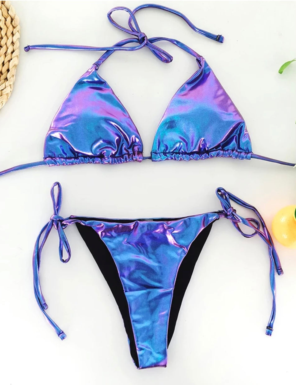 Metallic Blue Set