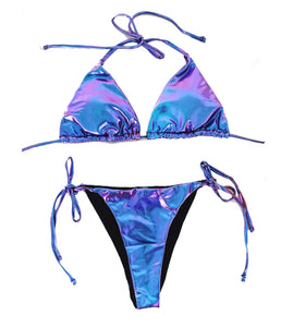 Metallic Blue Set